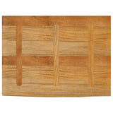 Table Top Live Edge 90x60x3.8 cm Solid Wood Mango 370597