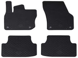 Car Mat 4 pcs Black suitable for VW TIGUAN TDI 2024- Rubber 42029087