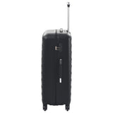 Hardcase Trolley Set 3 pcs Black ABS 91886