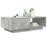 Coffee Table Concrete Grey 95 x 55 x 31 cm Engineered Wood 8000183