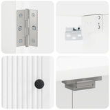 Dartboard Cabinet EDE High Gloss White 52.5 x 10.5 x 53.5 cm 896009