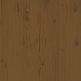 Garden Corner Sofa Honey Brown Solid Wood Pine 805663