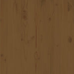 3 Piece Garden Lounge Set Honey Brown Solid Pinewood 805708