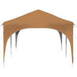 Pop-up Party Tent 575 x 288 x 245 cm Beige Oxford Fabric 42019881