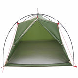Tunnel Tent Green 2-Person 185T Polyester with PU Coating 42018568