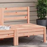 Garden Sofa Natural Wood Solid Douglas Fir wood Single Modular 837996