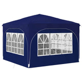 Pop-up Party Tent 290 x 290 x 245 cm Blue 42019868