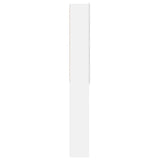 Toilet Cabinet ZWOLLE White 66 x 25.5 x 190 cm Engineered Wood 896475