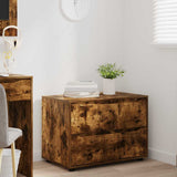 Storage Cabinet Smoked Oak 80 x 48 x 57 cm Engineered Wood 888822