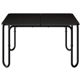 Coffee Table Black 59 x 59 x 45 cm Engineered Wood 8007709