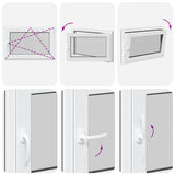 Basement Window "RISOR" 90x70 cm Tilt&Turn DIN Right Anthracite 4108404