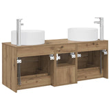 Bathroom Furniture Set 3 pcs Artisan Oak 49.5 x 44.5 x 65.5 cm 3405954