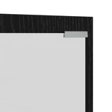 Wall-Mounted Coat Rack Wall-mounted Black Oak 100 x 10 x 100 cm 874508