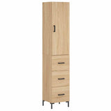 Highboard Sonoma Oak 34.5x34x180 cm Engineered Wood 3198852
