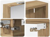 Bathroom Cabinet Set 3 pcs 80 x 10.5 x 50 cm Engineered wood 3403663