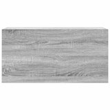 Bathroom Wall Cabinet Grey Sonoma 80x25x40 cm Engineered Wood 860090