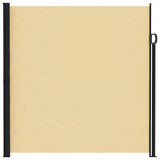 Retractable Side Awning Sand 300 x 200 cm Polyester 42035446