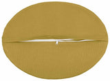 Cushion with Pillow HEERLEN 6 pcs Light Green Fabric 929328