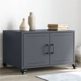 Coffee Table Anthracite 68x50x43.5 cm Steel 846688