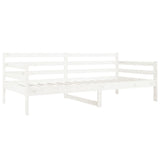 Day Bed without Mattress White 80x200cm Solid Wood Pine 814680