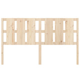 Bed Headboard 165.5x4x100 cm Solid Wood Pine 818000