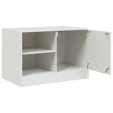 TV Cabinet White 67x39x44 cm Steel 841701
