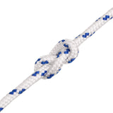 Multipurpose Utility Rope 8 mm 250 m White and Blue PP 3473061