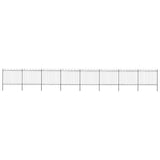 Garden Fence Steel Tough Modern 277681