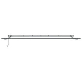 Manual Retractable Awning Anthracite and White 600x300 cm 3310243
