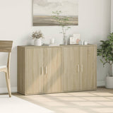 Sideboards 2 pcs Sonoma Oak 60x31x70 cm Engineered Wood 3276541