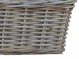 Planter Basket with Storage 3 pcs Grey 42020965