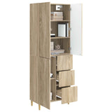 Cabinet Set 2 pcs 66 x 34.5 x 90 cm Engineered Wood 3416576