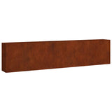 Garden Raised Bed 360x40x80 cm Corten Steel 824529