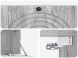 Wall-Mounted TV Cabinet Grey Sonoma 98 x 31 x 30 cm 898221