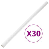 Cable Trunkings with Clips 30 mm 30 m PVC 155907