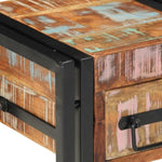 ZNTS Nightstands 2 pcs 40x40x40 cm Solid Reclaimed Wood 4016709