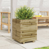 Garden Planter 40x40x49.5 cm Impregnated Wood Pine 3282513