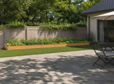 Raised Garden Bed Natural 480 x 40 x 24 cm cold-rolled steel 8006362