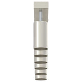Ceiling Spotlight with Spotlights Nickel 73 x 6 x 16 cm Metal 4108205