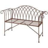 ZNTS Esschert Design Garden Bench Metal Old English Style MF009 411499