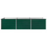 Raised Garden Bed Green 240 x 80 x 55 cm cold-rolled steeel 8006408