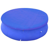 Pool Covers 2 pcs PE Round 460 cm 90 g/m 3082801