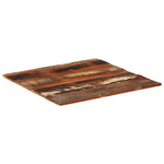 Square Table Top 80x80 cm 15-16 mm Solid Reclaimed Wood 286051