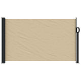 Retractable Side Awning Beige 120x500 cm 4004405