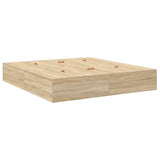 Storage Bed Frame with Drawer Sonoma Oak 236.5 x 200 x 31.5 cm 3335623