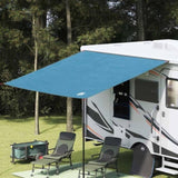 Caravan Awning -Person 240 x 350 cm Waterproof Blue Taffeta 42001042