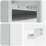 Wall-Mounted Bedside Cabinet 2 pcs White 49 x 34.5 x 20 cm 899126