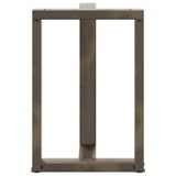Dining Table Legs T-Shaped 2 pcs Black 50x35x cm Steel 4013051
