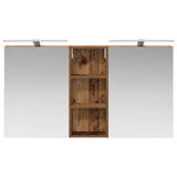 Bathroom Cabinet Set 3 pcs 130 x 14.5 x 70 cm Engineered wood 3403774
