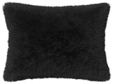Cushion Cover 12 pcs HEERLEN Black 50 x 50 cm PV Fleece 911091